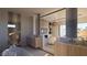 Spa-like bathroom with double vanity and freestanding tub at 168 Still Shores St, Henderson, NV 89011