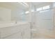 Bathroom with single vanity, tub, and shower at 2951 Maffie St, Henderson, NV 89052