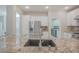 Modern kitchen with stainless steel appliances and granite countertops at 2951 Maffie St, Henderson, NV 89052
