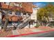 Building exterior showcasing stairs and landscaping at 3585 Arville St # 402C, Las Vegas, NV 89103