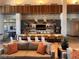 Relax in the lounge area with comfortable seating and a view of the coffee bar at 6524 Summershade St, North Las Vegas, NV 89086