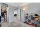 Bedroom with a large closet and additional storage solutions at 710 Bamboo Bend Pl, Henderson, NV 89011