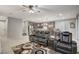 Open floor plan with living room and kitchen view at 710 Bamboo Bend Pl, Henderson, NV 89011