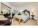 Comfortable bedroom with a plush bed and decorative pillows at 7943 Harbour Towne Ave, Las Vegas, NV 89113