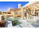Relaxing pool and spa area with patio furniture at 7943 Harbour Towne Ave, Las Vegas, NV 89113