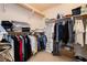 Spacious walk-in closet with ample shelving and hanging space at 7943 Harbour Towne Ave, Las Vegas, NV 89113