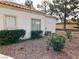 View of house exterior and backyard landscaping at 1900 N Torrey Pines Dr # 132, Las Vegas, NV 89108