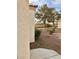 Landscaped backyard with gravel and desert plants at 1900 N Torrey Pines Dr # 132, Las Vegas, NV 89108