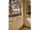 Private patio with treetop views and a small yard at 1900 N Torrey Pines Dr # 132, Las Vegas, NV 89108