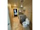 Bathroom with toilet, bathtub, and view of bedroom at 211 E Flamingo Rd # 1114, Las Vegas, NV 89121