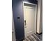 Hotel room entry, white door with room number at 211 E Flamingo Rd # 1114, Las Vegas, NV 89121