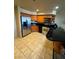 Hotel suite kitchen, stainless steel appliances and granite counters at 211 E Flamingo Rd # 1114, Las Vegas, NV 89121