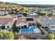 Home with pool and solar panels, situated in a desirable neighborhood at 2214 Brighton Point Ave, Henderson, NV 89044