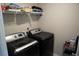 Laundry room with front load washer and dryer at 2509 Piacenza Pl, Henderson, NV 89044