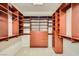 Large walk-in closet with ample shelving and hanging space at 2551 Darda St, Henderson, NV 89044