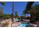 This community has multiple pools with lounge areas and desert landscaping at 2714 Bridgepointe Dr, Las Vegas, NV 89121