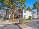 Inviting condo exterior with well-maintained landscaping and a view of unit 3038 at 3038 Casey Dr # 204, Las Vegas, NV 89120