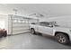 Spacious garage with an open garage door and ample room for parking and storage at 3280 James A Bilbray Pkwy, Laughlin, NV 89029