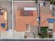 Overhead view of the house and surrounding area, highlighting the layout and landscaping at 350 Preston Dr, Henderson, NV 89015