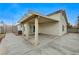 Covered patio with concrete flooring, ideal for outdoor relaxation at 3708 Penny Cross Dr, North Las Vegas, NV 89032