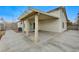 Spacious covered patio, offering ample outdoor space at 3708 Penny Cross Dr, North Las Vegas, NV 89032