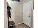 Small entryway with coat rack and shoe storage at 3800 Desert Marina Dr # 160, Laughlin, NV 89029