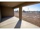 Covered patio with view of the backyard at 3880 Leonard St, Pahrump, NV 89060