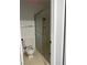 Modern bathroom featuring a toilet, and glass door shower with a shower head at 4707 Nara Vista Way # 104, Las Vegas, NV 89103