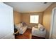 Small living room with two sofas and wood flooring at 5508 Big Sky, Las Vegas, NV 89149