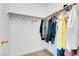 Well-organized closet with hanging rods and shelves at 553 Sinfold Park St, Las Vegas, NV 89148