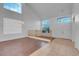 Two-story entryway with hardwood floors and a staircase at 553 Sinfold Park St, Las Vegas, NV 89148