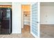 Walk-in pantry with shelving seen from kitchen at 575 Dusty Palms Ln, Henderson, NV 89052