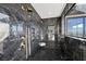 Elegant shower with marble walls and gold fixtures at 577 Overlook Rim Dr, Henderson, NV 89012