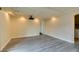 Spacious basement recreation room with projector at 6050 Belvedere Canyon Ave, Las Vegas, NV 89139