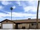 Single-story house with a white garage door and a star-shaped accent above the garage at 659 Glenwood Ln, Henderson, NV 89002