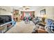 Inviting living room with fireplace and ample natural light at 659 Glenwood Ln, Henderson, NV 89002