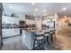 Spacious kitchen with granite counters and island at 7141 Liberty Landing St, Las Vegas, NV 89166