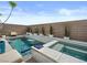 Inviting pool and spa area, perfect for relaxation at 7777 Tempest Sol Ave, Las Vegas, NV 89113