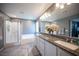 Elegant bathroom with double vanity, soaking tub, and shower at 8034 Mercury Skye St, Las Vegas, NV 89166