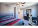 Spacious bedroom with large bed and ensuite bathroom access at 8034 Mercury Skye St, Las Vegas, NV 89166