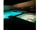 Night view of the refreshing pool and spa at 9366 W Viking Rd, Las Vegas, NV 89147