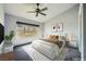 Main bedroom with a large window providing ample natural light at 10009 Hemet Dr, Las Vegas, NV 89134