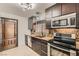Stylish kitchen with a stainless steel dishwasher and oven at 10009 Hemet Dr, Las Vegas, NV 89134