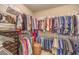 Large walk-in closet with ample hanging and shelving space at 10414 Hemingway Ct, Las Vegas, NV 89149