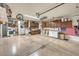 Garage with overhead storage and work bench at 10414 Hemingway Ct, Las Vegas, NV 89149