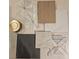 Selection of tile samples for floors and walls at 1705 Corta Bella Dr, Las Vegas, NV 89134