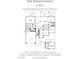 Two-bedroom, two-bathroom floor plan, 1878 sq ft at 1717 Warrington Dr, Henderson, NV 89052