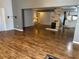 Living room with hardwood floors and a fireplace at 1925 E Saint Louis Ave, Las Vegas, NV 89104