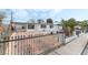 Front view of a remodeled home with a decorative iron gate at 2824 Bassler St, North Las Vegas, NV 89030