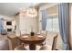 Charming dining room with round table and seating for four at 3320 S Fort Apache Rd # 125, Las Vegas, NV 89117